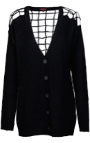 Cage Back Cardigan