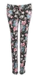 Country Floral Jeans