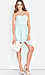 High Low Strapless Pleated Dress Thumb 5