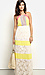Fluorescent Detail Lace Maxi Dress Thumb 5