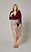 Animal Print Midi Skirt Thumb 3