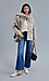 Vero Moda Snap On Front Jacket with Detachable Scarf Thumb 5