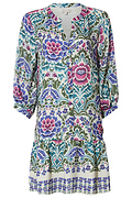 Button Front Tunic Dress