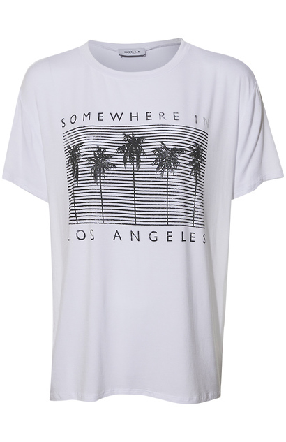 White Los Angeles T-Shirt