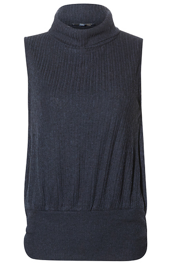 Democracy Sleeveless Turtleneck Slide 1