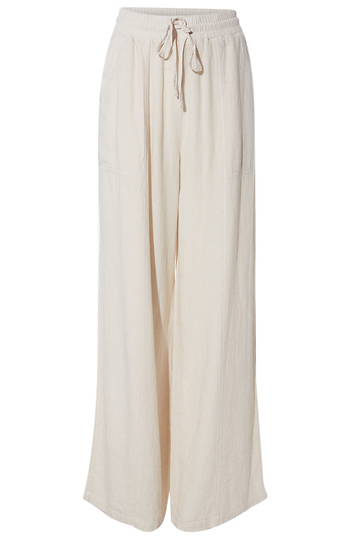 Thread & Supply Wide Leg Linen Pants Slide 1