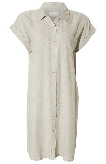 Thread & Supply Button Up Shirt Dress Slide 1