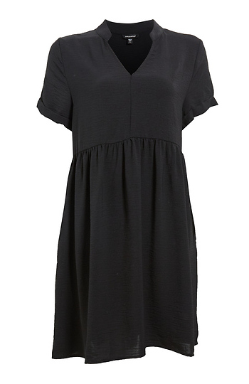 Short Sleeve Babydoll Dress Slide 1