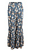 Tiered Floral Print Pants Thumb 1