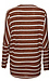 Striped Brushed Long Sleeve Top Thumb 2