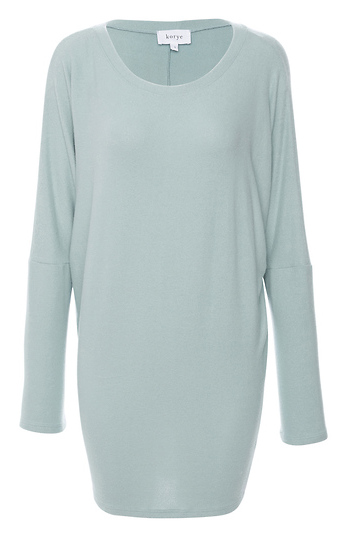 Stella Brushed Long Sleeve Dolman Top Slide 1