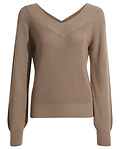 Long Sleeve V-Neck Knit Sweater