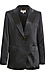 Single Button Satin Blazer Thumb 1