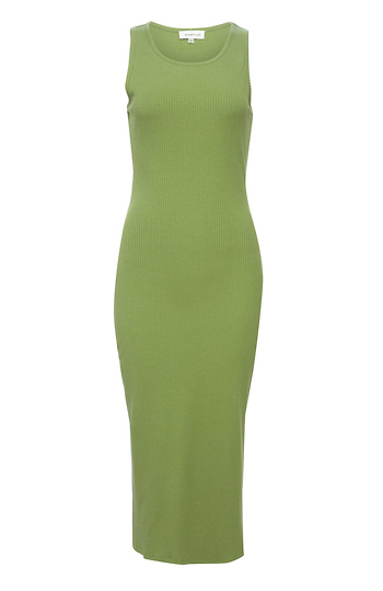 Ribbed Tank Midi Dress Slide 1