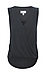 Veronica M Sleeveless Cupro Surplice Top Thumb 1