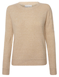 Knit Sweater With Ribbed Hem