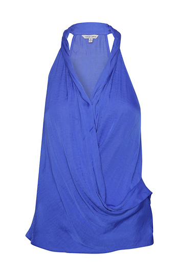 Sleeveless Surplice Blouse Slide 1