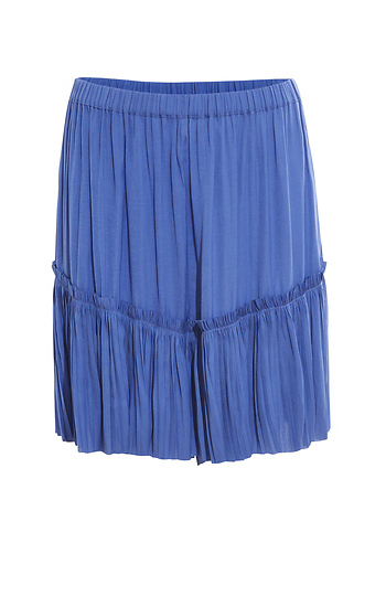 Elastic Pleated Shorts Slide 1