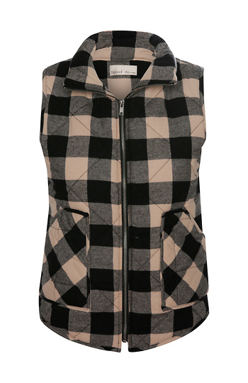 Buffalo Check Vest Slide 1