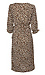 Cheetah Faux Wrap Print Dress Thumb 2