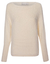 Fuzzy Boatneck Sweater