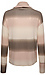 Cowl Neck Ombre Striped Pullover Thumb 2