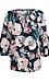 Matty M 3/4 Sleeve Floral Top Thumb 1