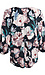 Matty M 3/4 Sleeve Floral Top Thumb 2