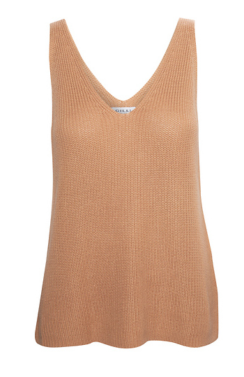 V-Neck Sweater Tank Slide 1