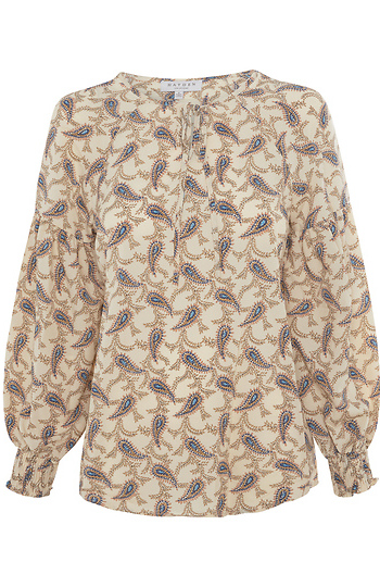 Paisley Long Sleeve Top Slide 1