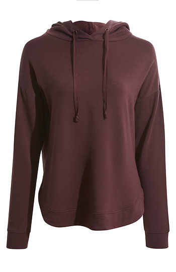 Super Soft Shirttail Hem Hoodie Slide 1