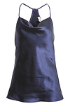 Skies are Blue Cowl Neck Tank Top