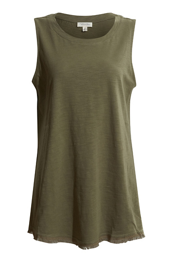 Washed Cotton Slub Tank Slide 1