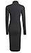 Long Sleeve Turtleneck Midi Dress Thumb 2