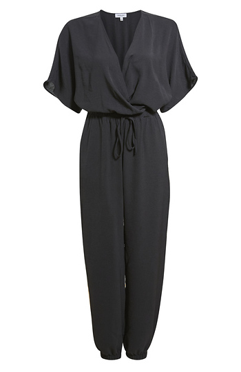 Dolman Sleeve Surplice Jumpsuit Slide 1