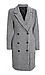 Houndstooth Longline Coat Thumb 1