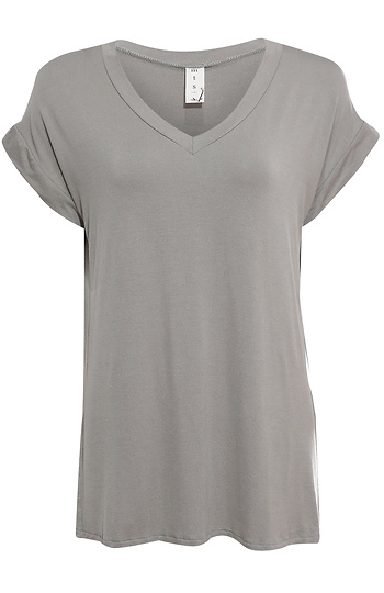 Bamboo V-Neck Tee Slide 1