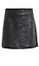 Snake Embossed Mini Skirt Thumb 1