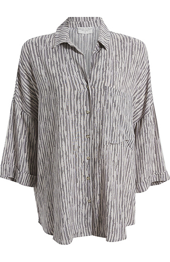 Three Quarter Cuffed Sleeve Shirt Slide 1