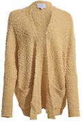 Textured Dolman Sleeve Cardigan Sweater