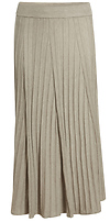 Pleated Midi Skirt