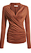 Alexis Surplice Long Sleeve Top Thumb 1