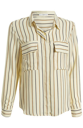 Stripe Button Front Shirt Slide 1