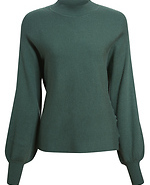 Ribbed Mock Neck Sweater