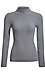 Mock Neck Ribbed Long Sleeve Top Thumb 1