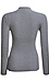 Mock Neck Ribbed Long Sleeve Top Thumb 2