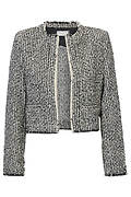 Open Front Knitted Blazer