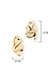 Crumpled Gold Earrings Thumb 2