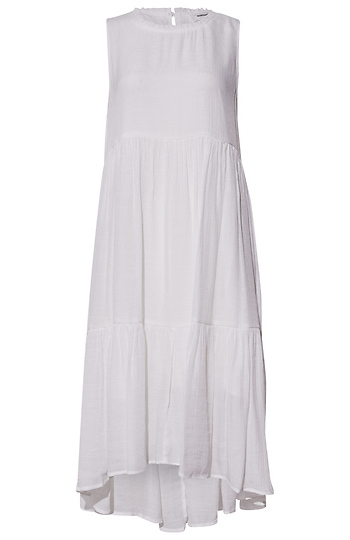 Sleeveless Tiered Midi Dress Slide 1