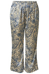 Floral Print Wide Leg Pants